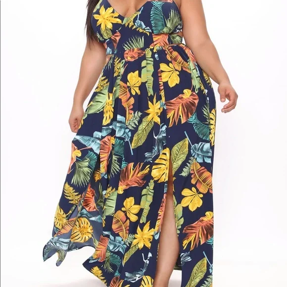 Nice floral dress - Picture 2 of 2